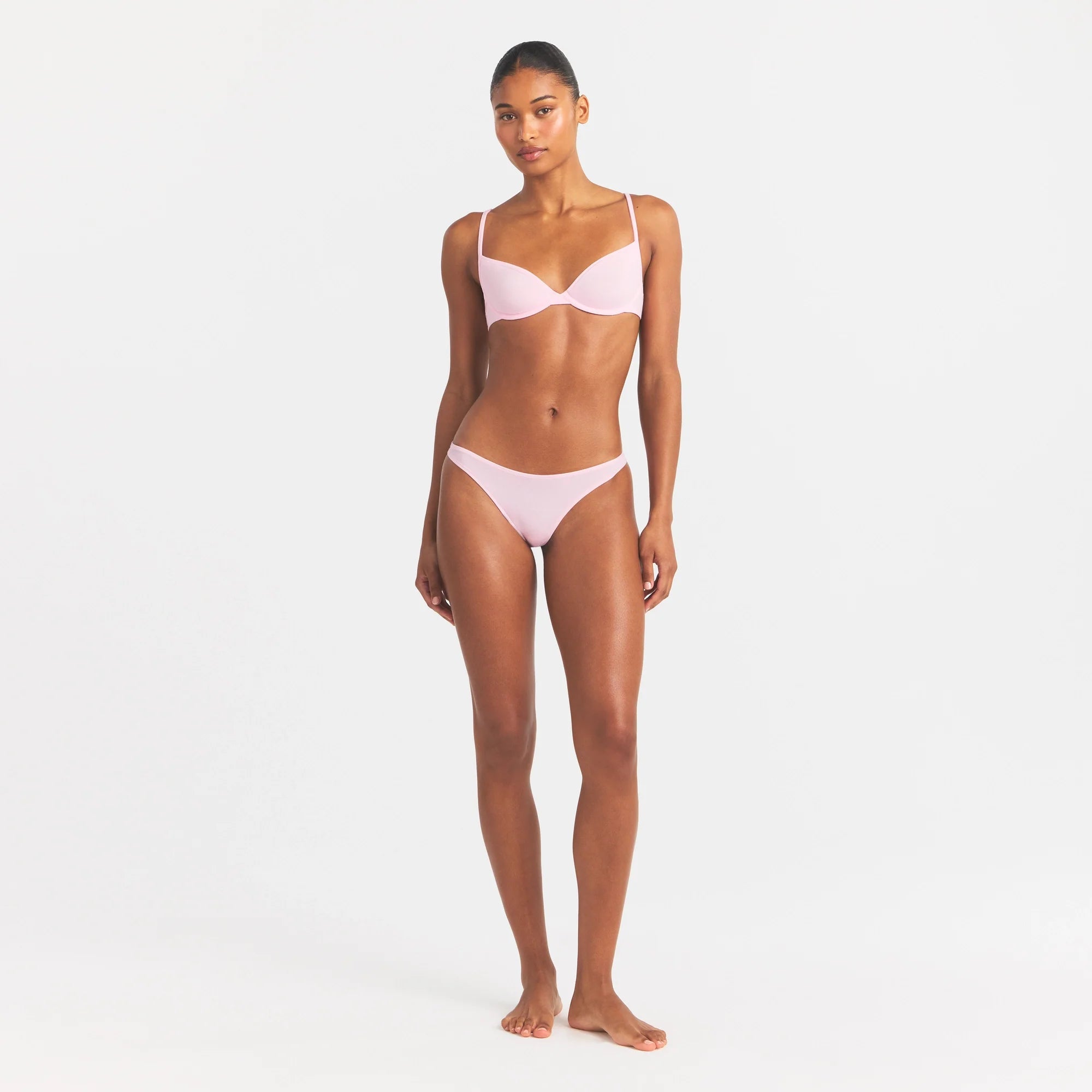 EVERYDAY COTTON THONG | PEONY