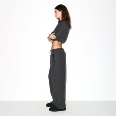 OUTDOOR FLEECE STRAIGHT LEG PANT | ASH