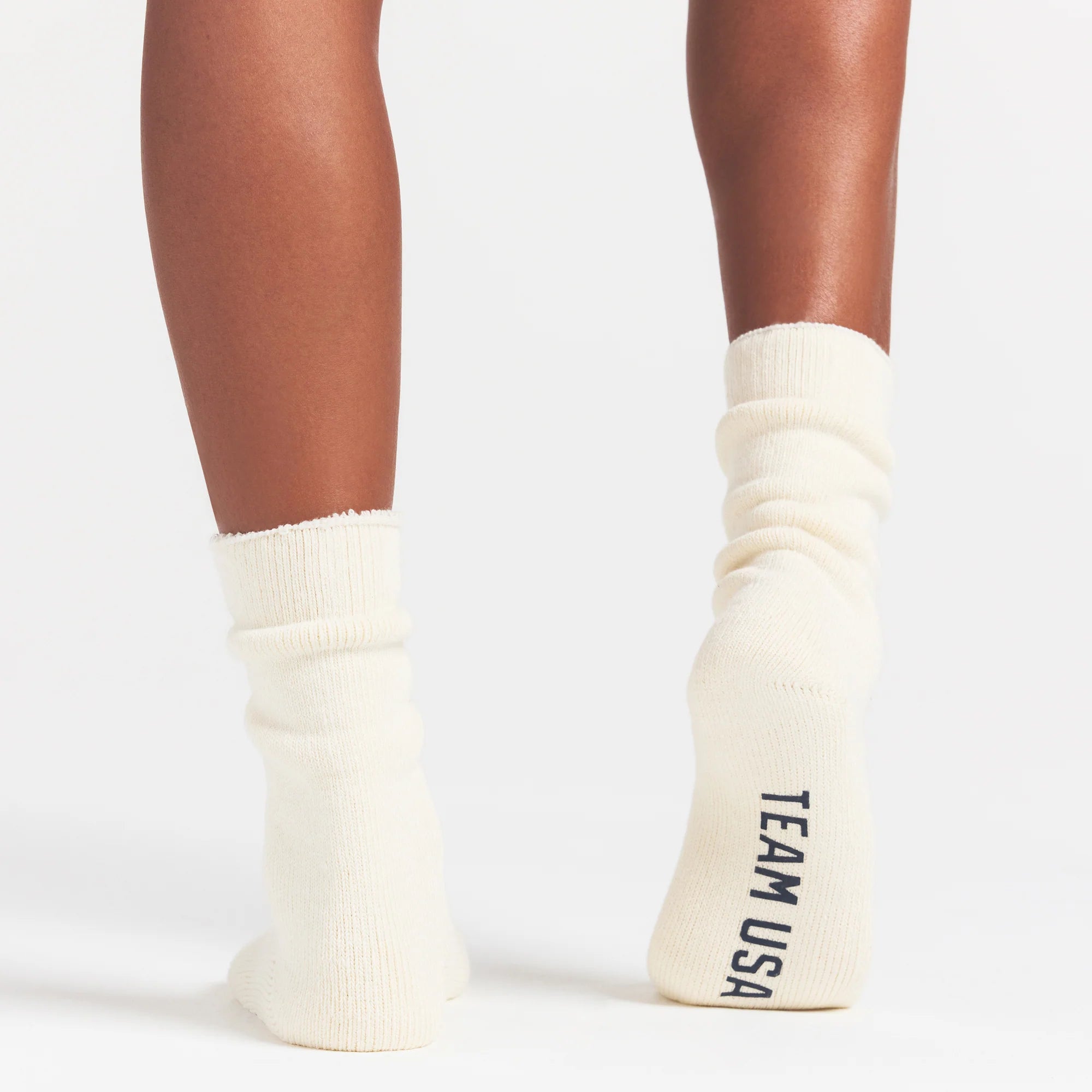 SKIMS FOR TEAM USA OLYMPIC LOUNGE SOCK | ECRU