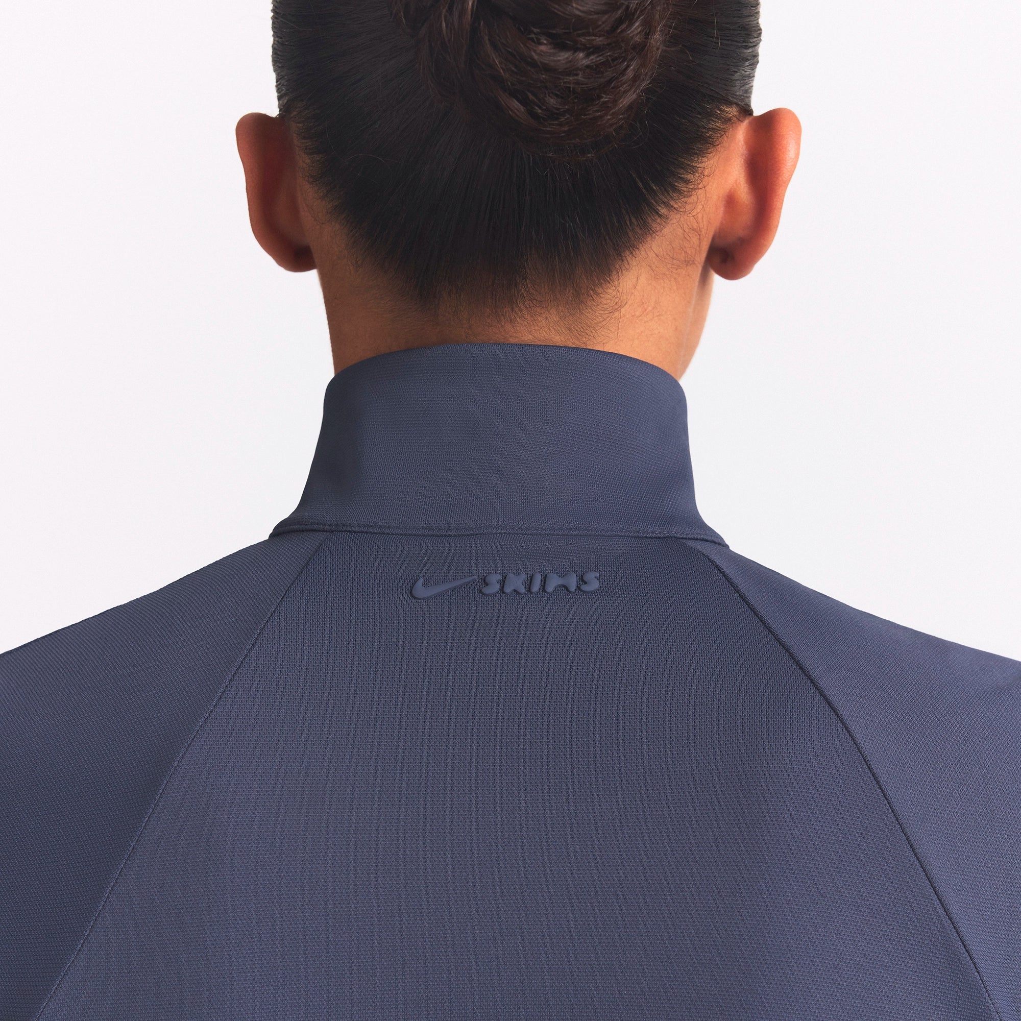 NikeSKIMS AIRY CROPPED TRACK JACKET | DEEP ROYAL