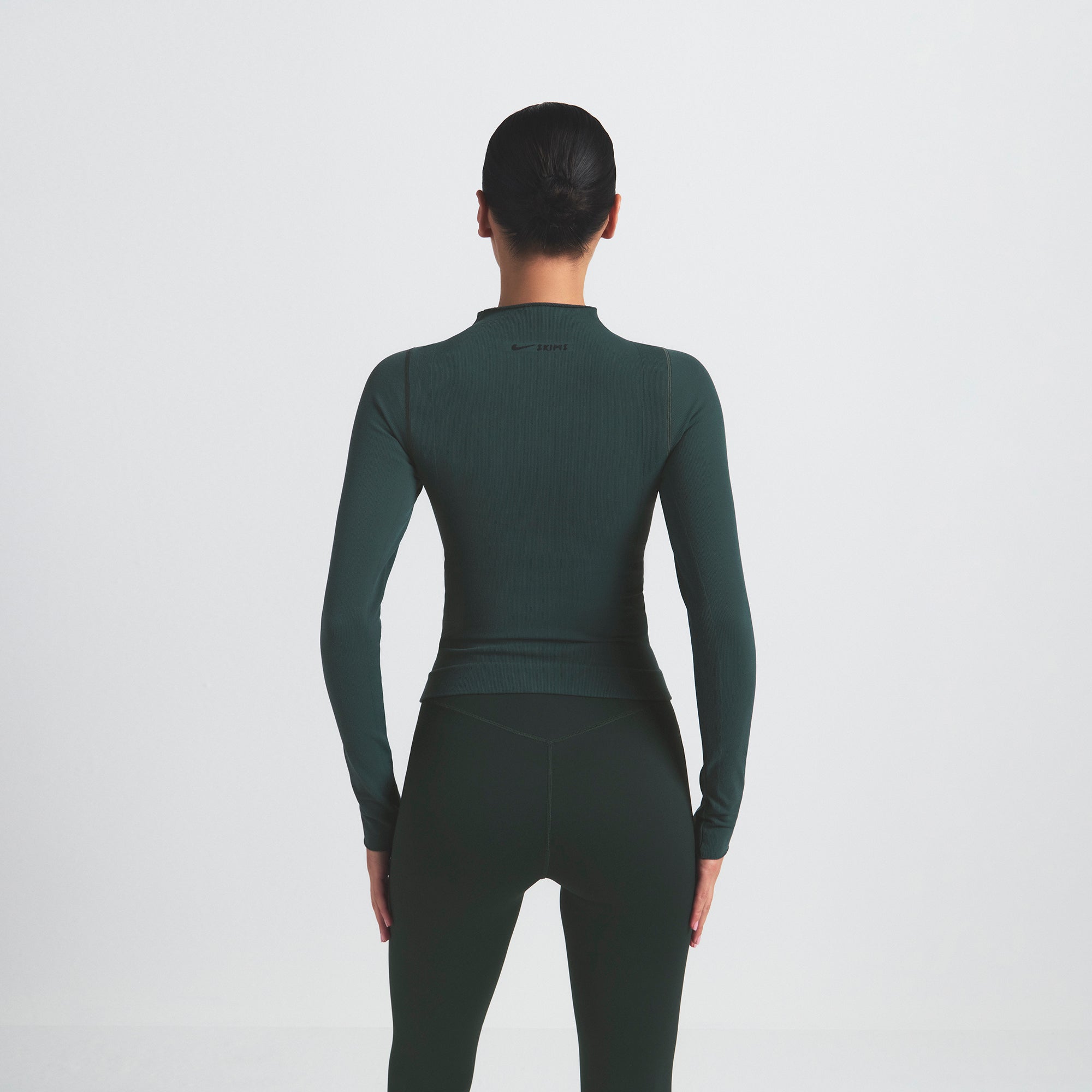 NikeSKIMS VINTAGE SEAMLESS FULL ZIP JACKET | DARK TEAL