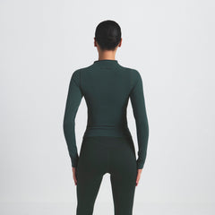 NikeSKIMS VINTAGE SEAMLESS FULL ZIP JACKET | DARK TEAL